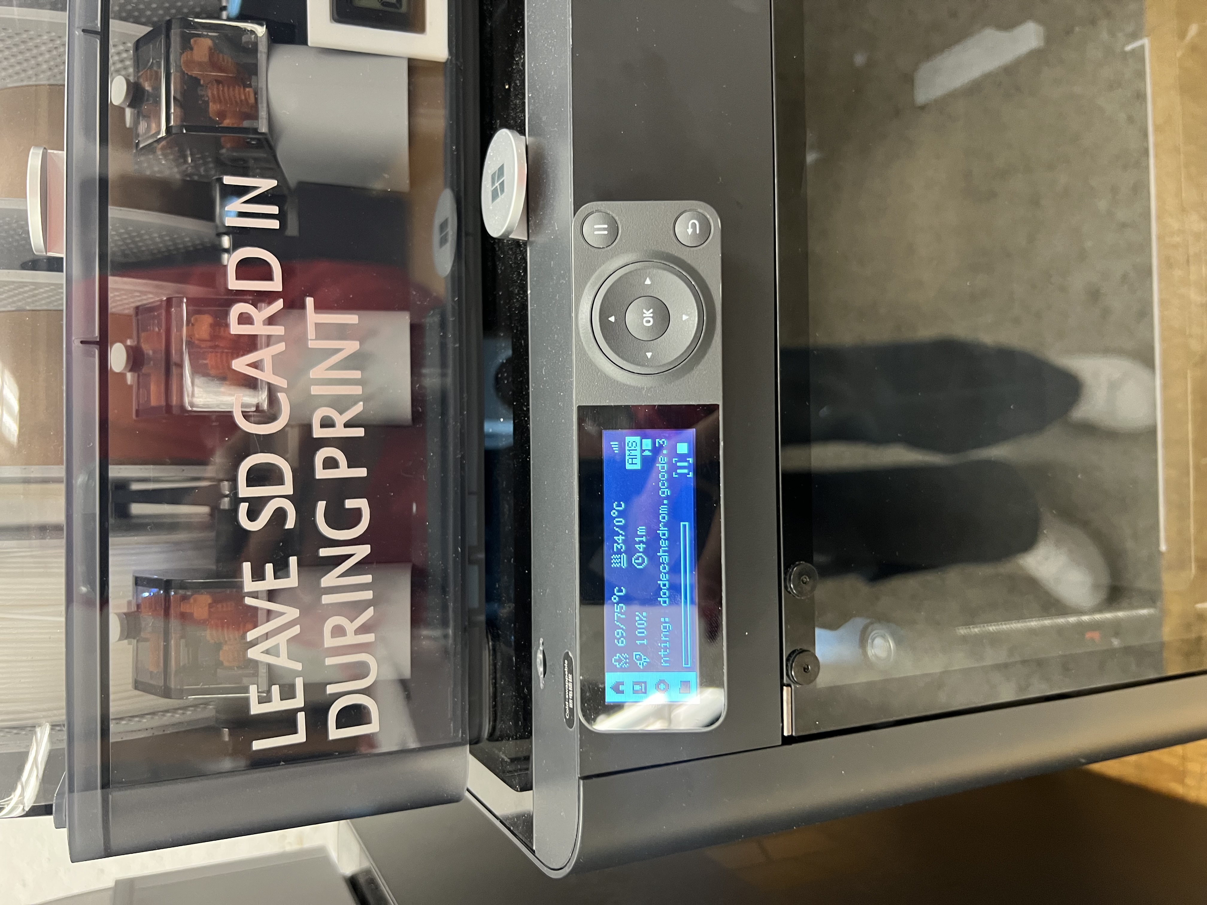 3D printing dodecahedron